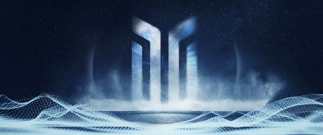 标志将品牌名称DC设计成具有对称美的图形，如同凌云之翼，德创未来，寓意企业蒸蒸日上开拓进取的美好愿景。正负形的设计手法也让图形包含了“1”的元素，体现出品牌一流的品质与一流的服务特点。图形灵感来源于鼎的造型端庄厚重也寓意着“一脉相承，诚信可靠”的品质。图形又如同鼎的造型，寓意着鼎力相助、诚信可靠的品牌调性。